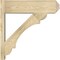 Ekena Millwork Olympic Rough Sawn Craftsman Outlooker, Douglas Fir, 8"W x 28"D x 28"H OUT08X28X28OLY04RDF - alternate 2
